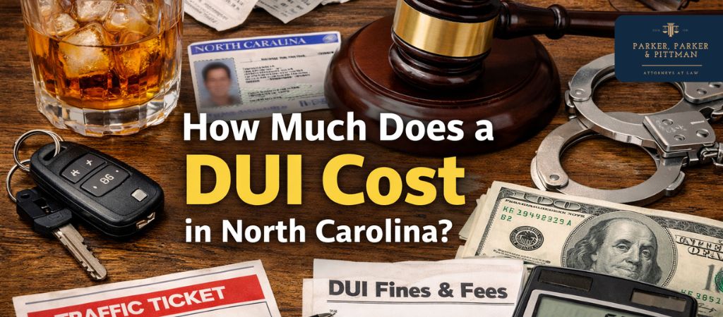 How Much Does a DUI Cost in North Carolina?